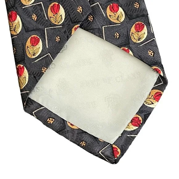 Robert Talbott Best Of Class Rose Print Neck Tie - Picture 4 of 6